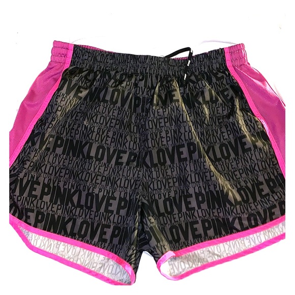pink workout shorts